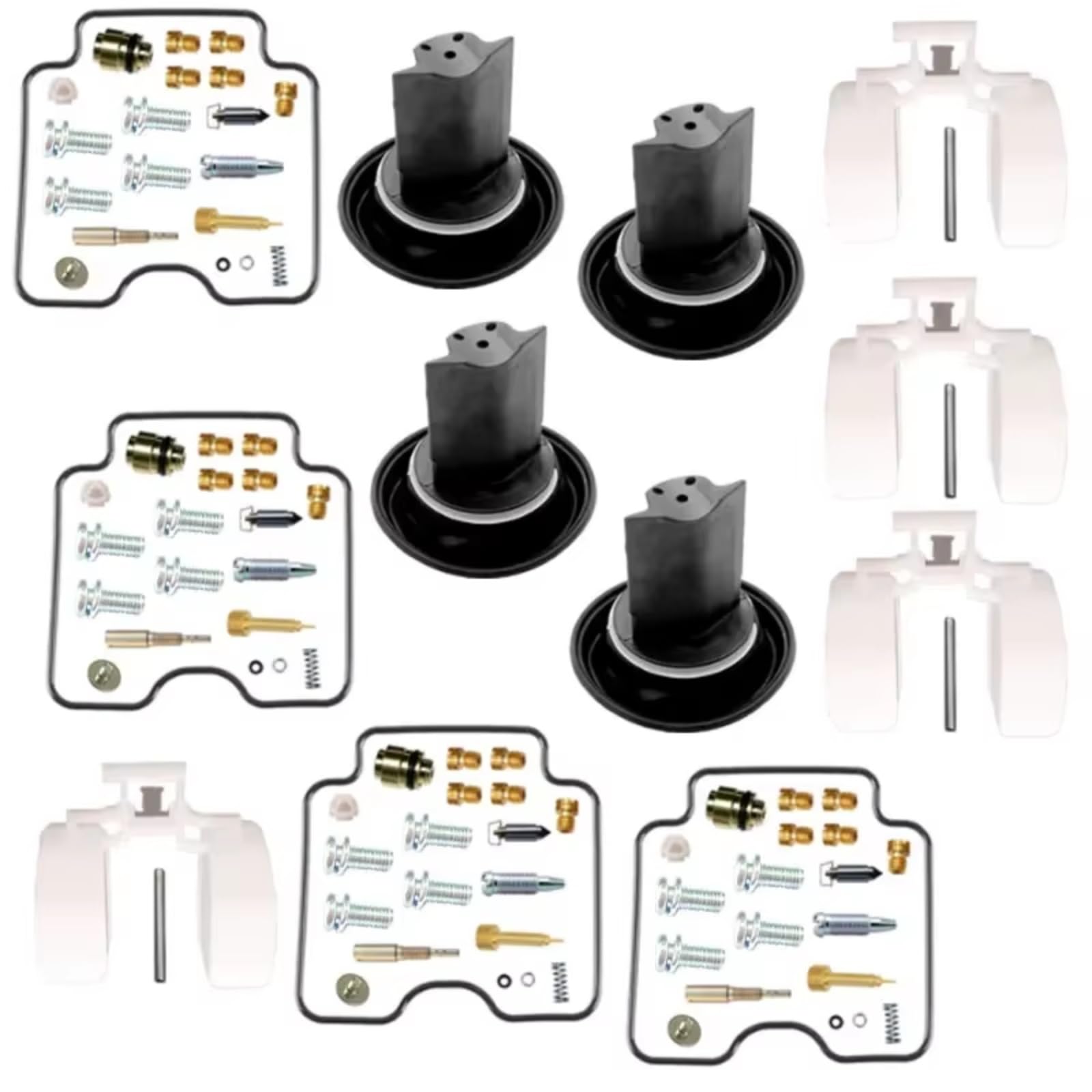Kit De Reparación De Carburador De Motocicleta para Suzuki GS-F 500 GS500F 2004-2011 para 500F Carburador De Cilindro De Piezas Flotantes Kit de ReconstruccióN Carburador(Set 2)
