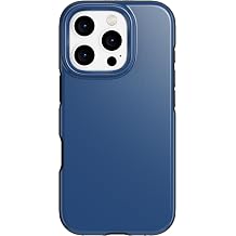 Tech21 EvoDusk for iPhone 16 Pro - Compatible with MagSafe - Impact Protection Case 15x Military Standard Tested - in Blue/Black