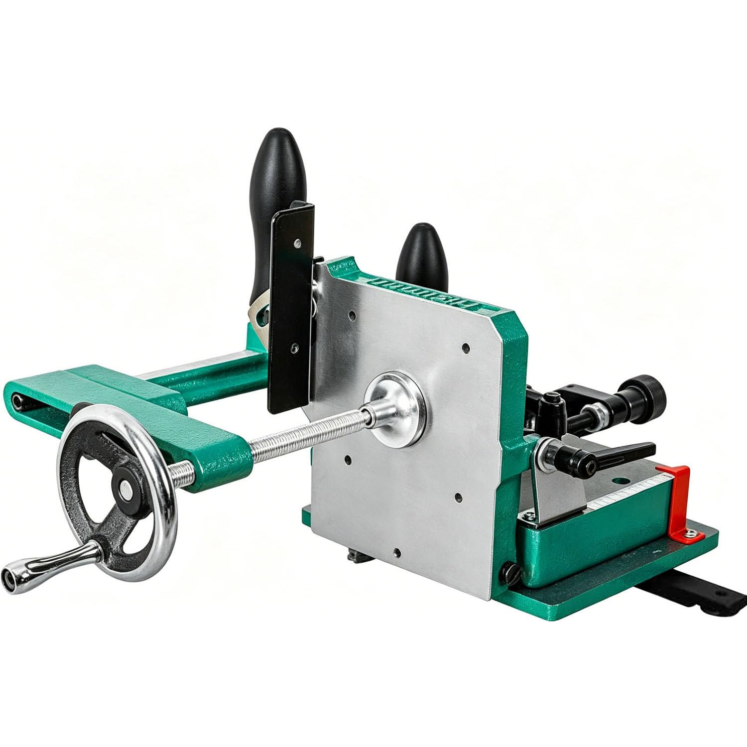 COAKUE Tenoning Jig for Table Saws, Heavy Duty Woodworking Tenoning Machine, Tenon Jig Woodworking Clamps, Fits 19mm T-Slot, 82.5mm Clamp Width for Precision Work
