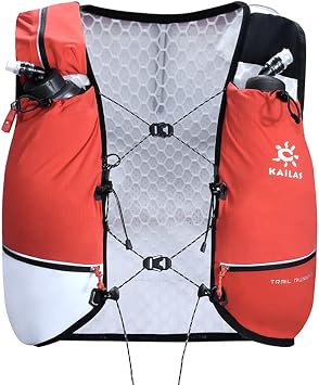 KAILAS AIR 5/8/11 / 13L تشغيل سترة ترطيب حقيبة ظهر ترطيب سترة الماء خفيفة الوزن مع اثنين من مثانات المياه TPU