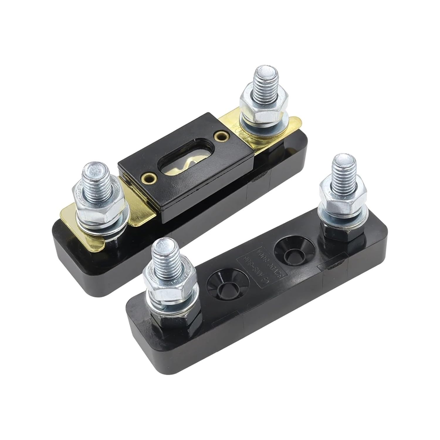 Fuse Holder ANS-800 32V 30-500 AMP Car Box Bolt-on Automotive Big Fork Bolt(125A)