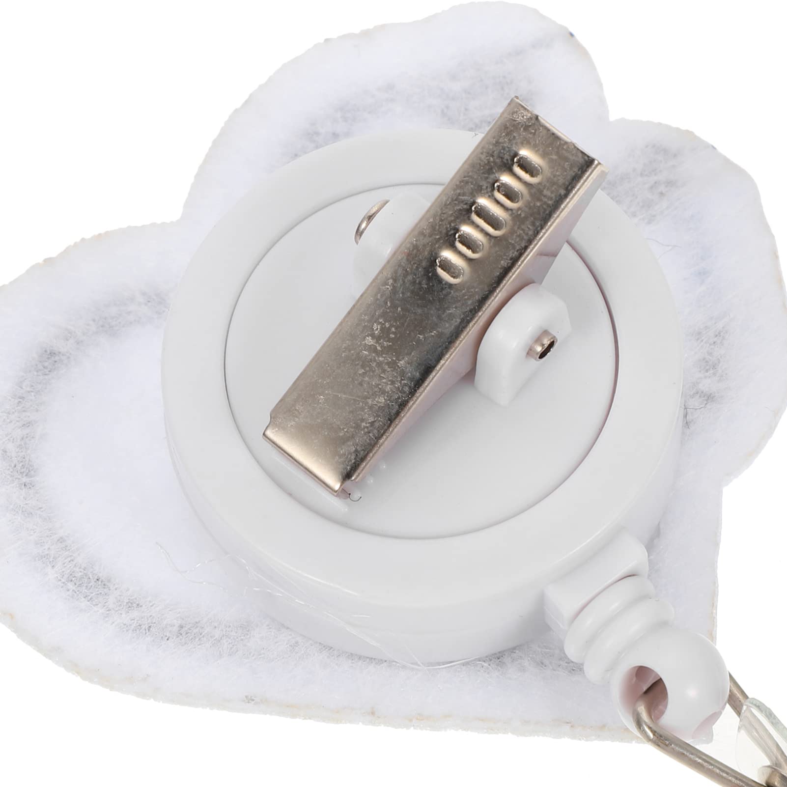 Ciieeo 10pezzi Porta Badge Retrattile Con Clip Rotante e Design Elastico Portacarte Per e Studenti Materiale Resistente e Pratico Per Conferenze e Eventi