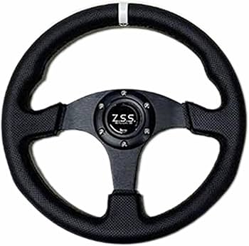 Amazon | z.s.s. スポーツ ステアリング 330φ 330mm パンチング