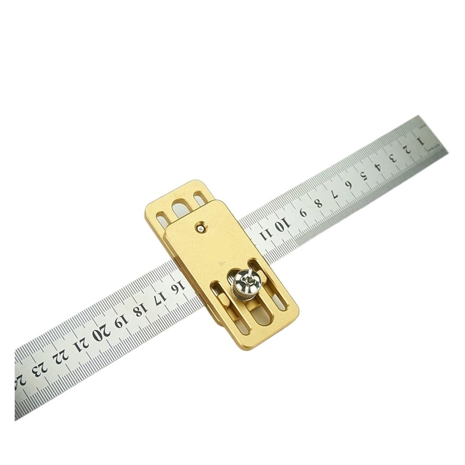 escuadra (herramienta de carpintero) Herramienta de trazado de carpintería, regla de acero, bloque de posicionamiento, herramienta tachada, indicador de marcado de dibujo de línea, limitador de regla