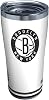 Tervis NBA Brooklyn Nets Arctic Triple Walled Insulated Tumbler, 20oz, Stainless Steel