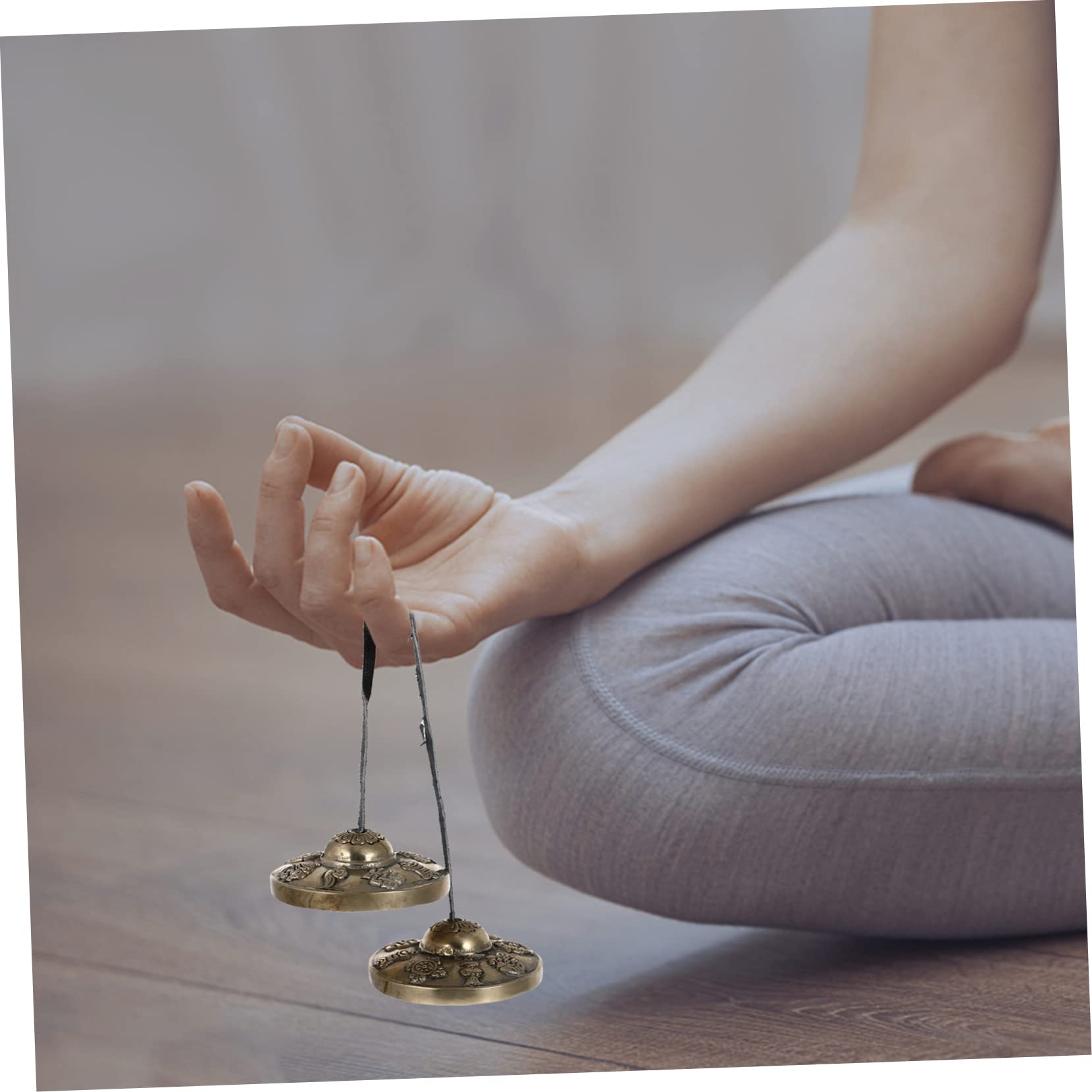 VICASKY Kupfer-schlaginstrument Beckenglocke Für Meditation Yogaglocke Handgefertigt Reine Kupferbecken Meditationsglocke Als Percussion-instrument