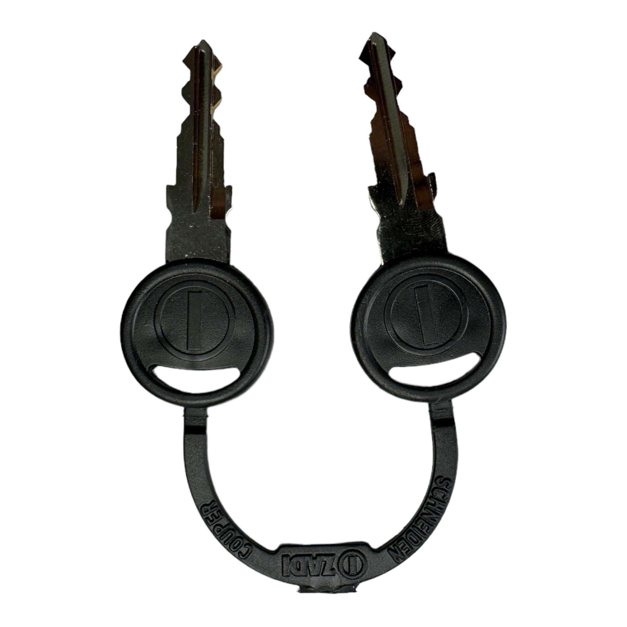 Cerradura de puerta para caravana, sistema FF, HSC, parte exterior blanca, en juego con llavero pro-Styling
