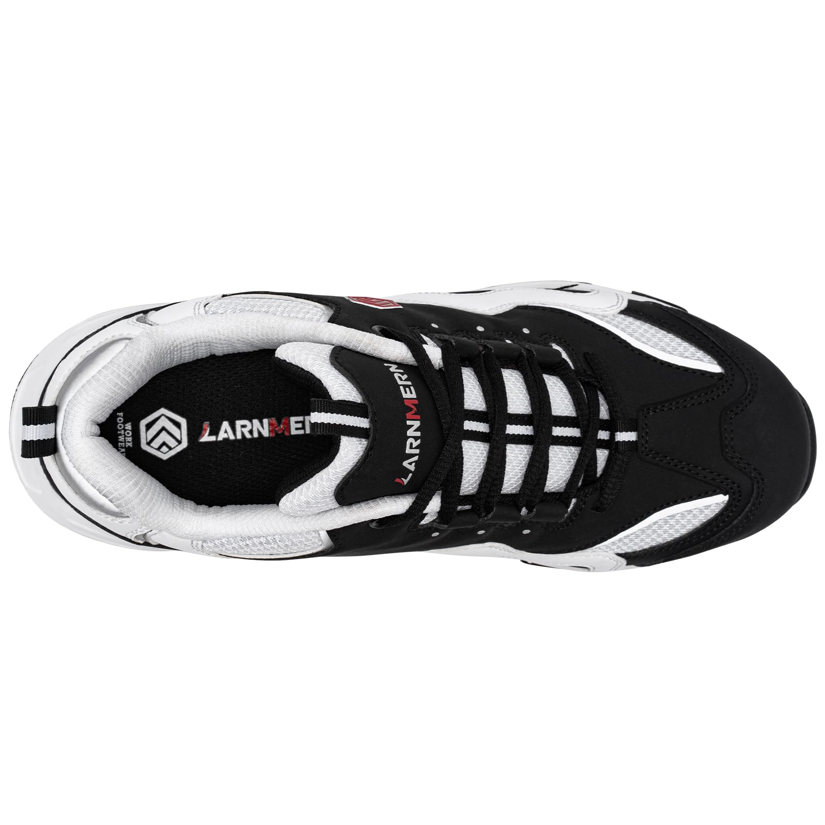 LARNMERN Chaussure de Securité Homme Femme Embout en Acier Respirant Basket Securité Confort Chaussure de Travail