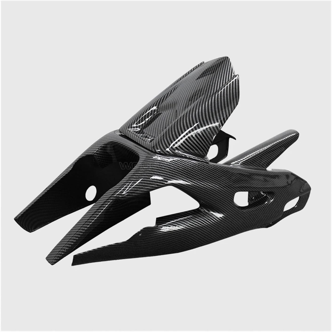 Rear bumper Swingarm Enhancer Cover Compatible For Yamaha YZF R3 R25 2015-2023 Rear Fender Swing Arm Cover Guard Kit Wheel Hugger Mudguard MT25 MT03(Carbonlook)