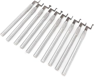 Generic 10Pcs Jewelry Engraving Tool Set, Versatile Carving Pen and Knife for DIY Crafts, Compact and Easy to Use, Metal Material