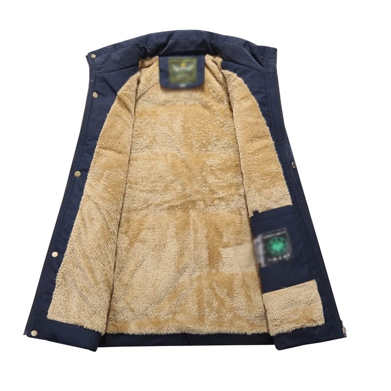 CHUNYU Herenkleding Wintervest Jassen Mouwloze Jas formaat mannelijk Warm vest vest heren (Color : 3-Pack, Size : X-Large code) - Image 5
