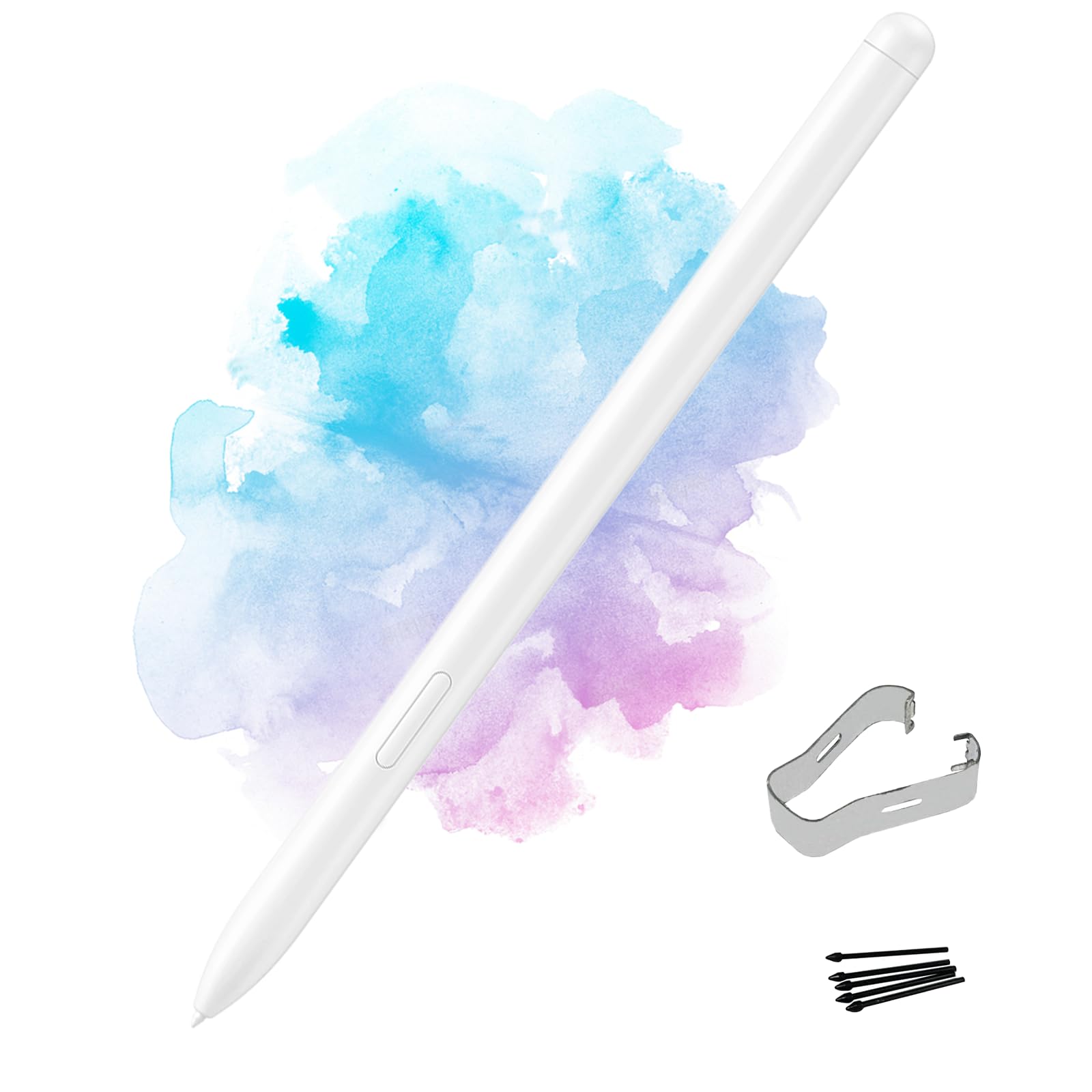 Galaxy Tab S9 FE S Pen Replacement (EJ-PX510) for Samsung Galaxy Tab S9 FE/ S9 FE+/S9 FE Plus +SM-X510, SM-X516B,SM-X610,SM-X616B Stylus Pen with Free Tips/Nibs (Beige)