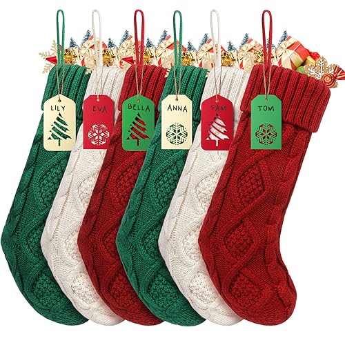 HOMEBROS Christmas Stockings, 18 Inch Large Personalized Family Christmas Stockings