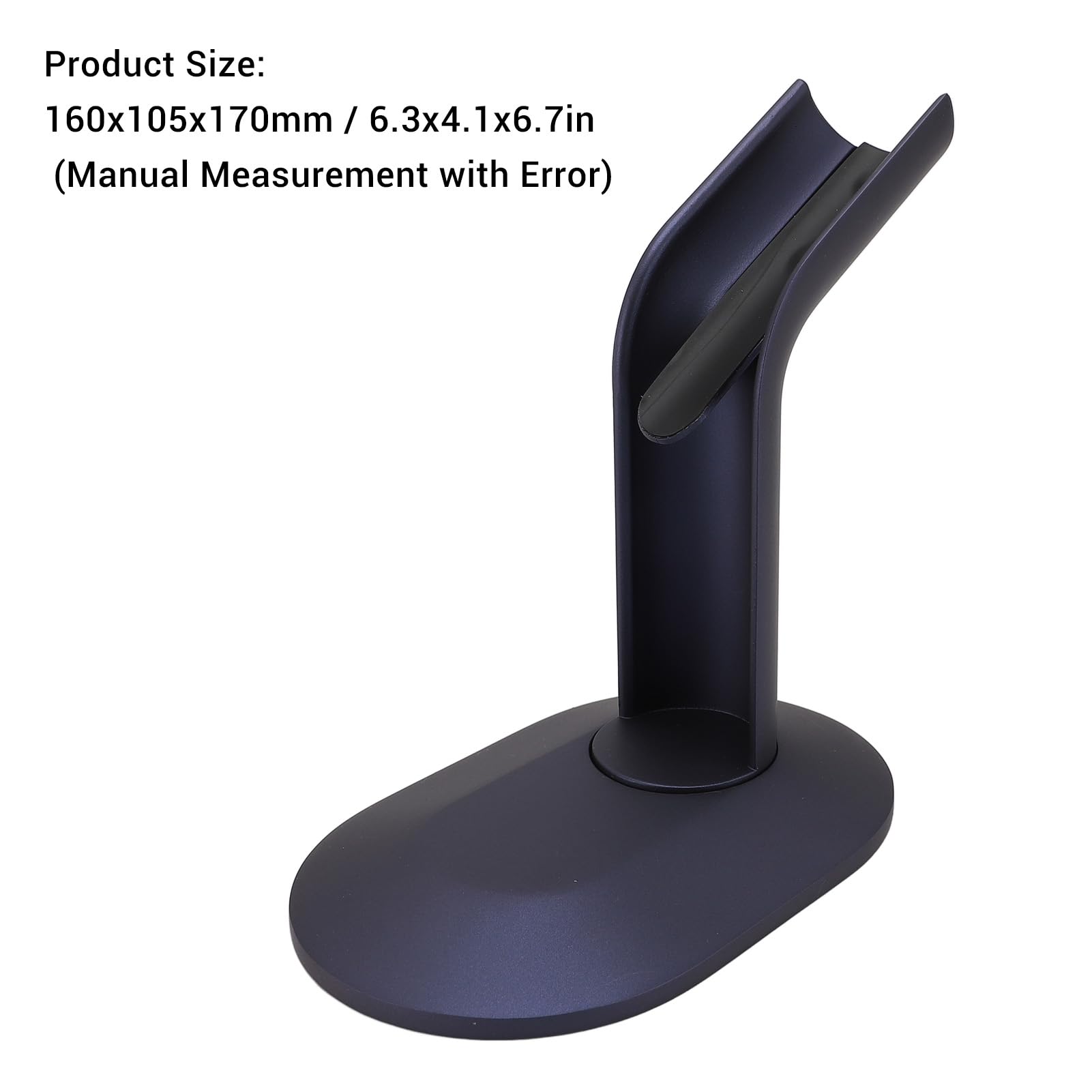 Jectse Soporte para Alisador de Pelo para Plancha y Secador de Pelo HT01, Soporte de Almacenamiento para Encimera con Silicona Antideslizante (Blue)
