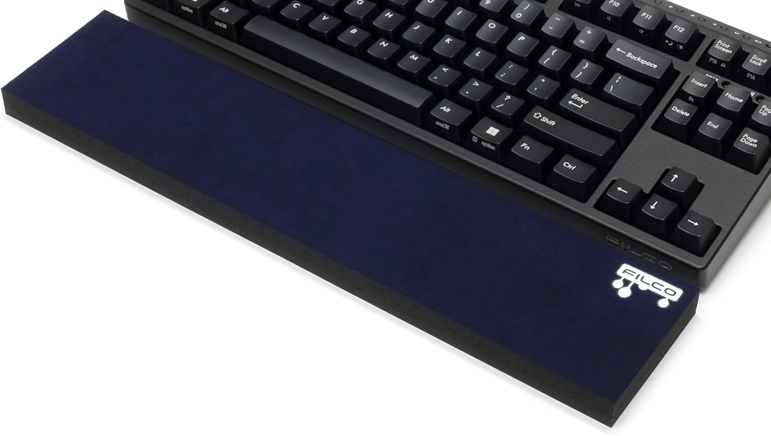 FILCO Keyboard Dedicated Wrist Rest Macaron M Size 0.7 inch (17 mm) Thick Type Royal Blue Wrist Rest Armrest, Pure Japanese Product Made in Japan with All Manufacturing Processes in Japan, Reduces