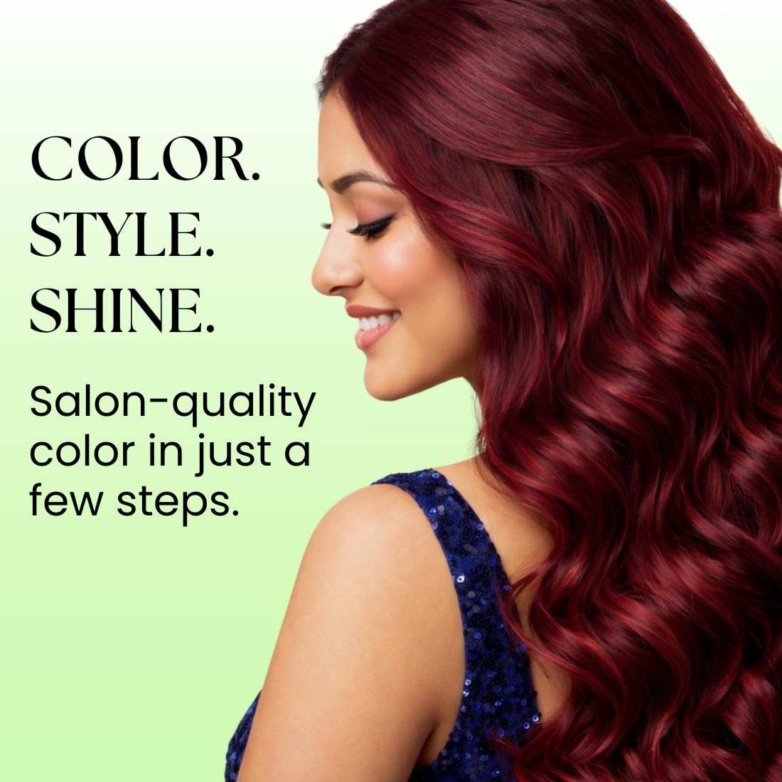 Corlin Herbal Permanent Hair Color Cream, Garnet Red C9.12 (100g x 2pcs) - Excellent Coverage from Root to Tip 2