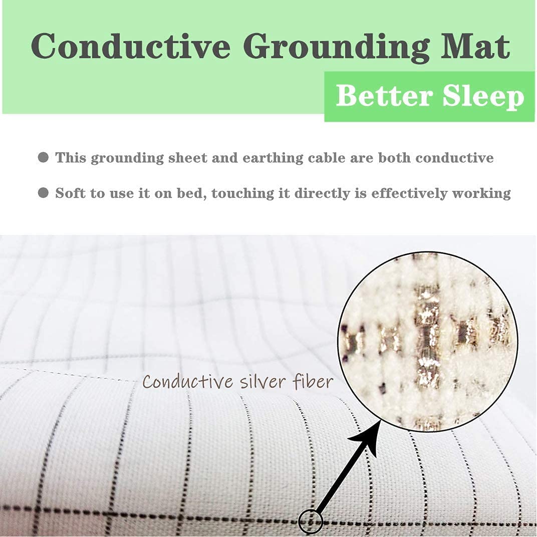 Buy Grounding Sheet with UK Connection Cord Conductive Earthing Sheet
