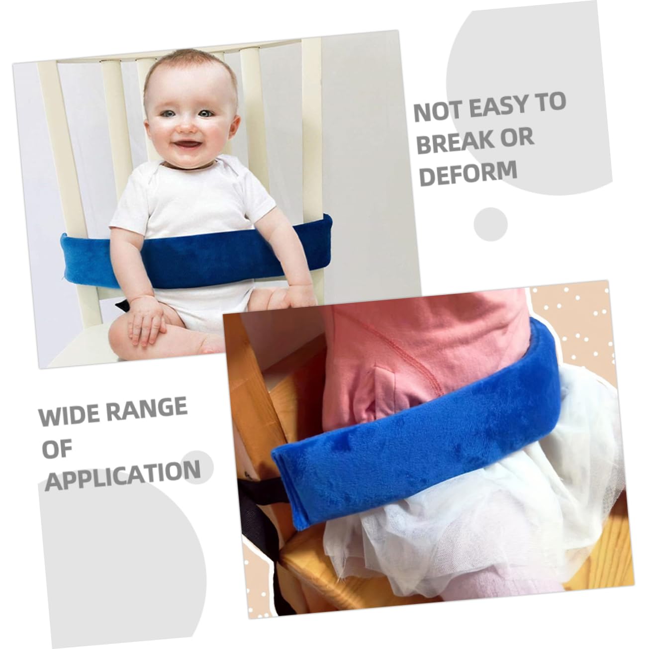 TOYANDONA Safety Strap Adjustable Toddler Multipurpose Belt for Shopping Cart Dining
