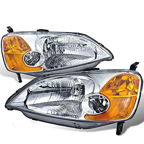 BuyRVlights Newmar Ventana 2005-2010 RV Motorhome Pair (Left & Right) Replacement Headlights Head Lights Front Lamps