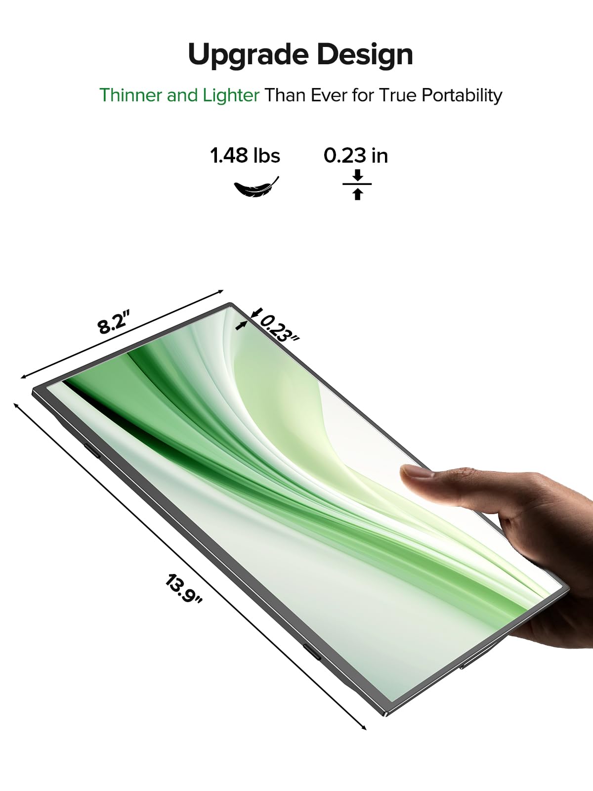 Amazon.co.jp: Newsoul ポータブルモニター 15.6インチ 125%sRGB