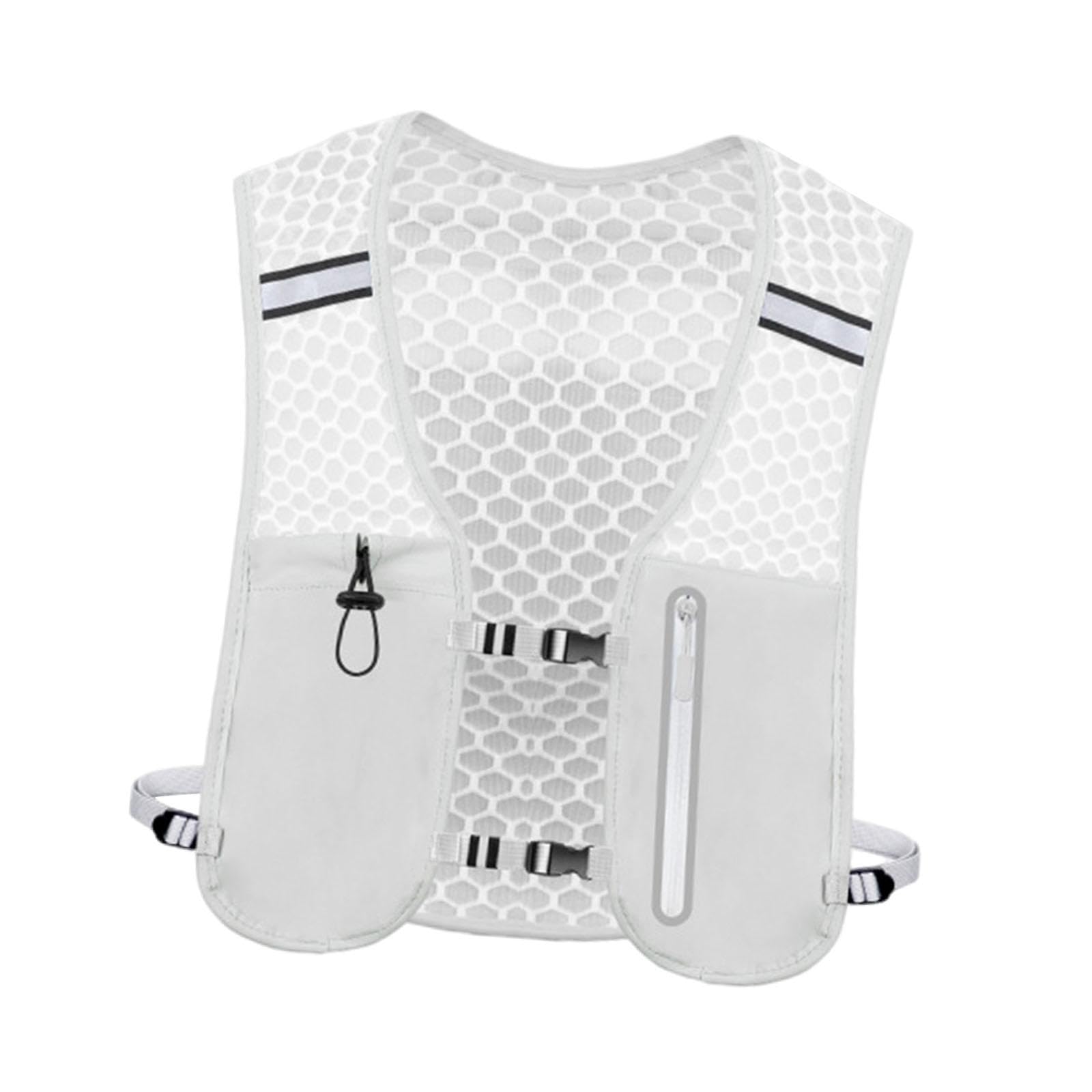 kowaku Running Vest Pack Water Backpack Breathable Portable, Waterproof,for Women Men,Hydration Backpack, for Hiking, Camping, Gray