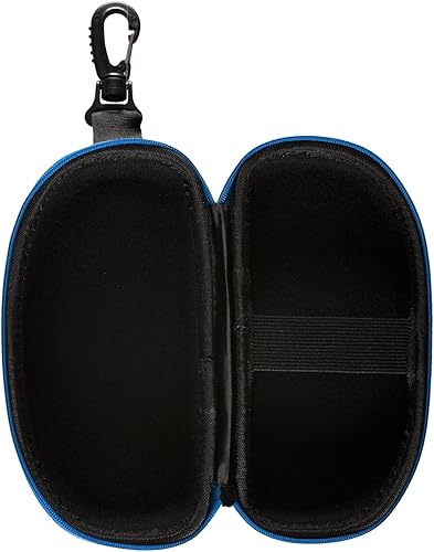 Vista 14 de Arena Funda unisex para gafas de natación, funda protectora de tapa dura con clip, varios colores Todo negro