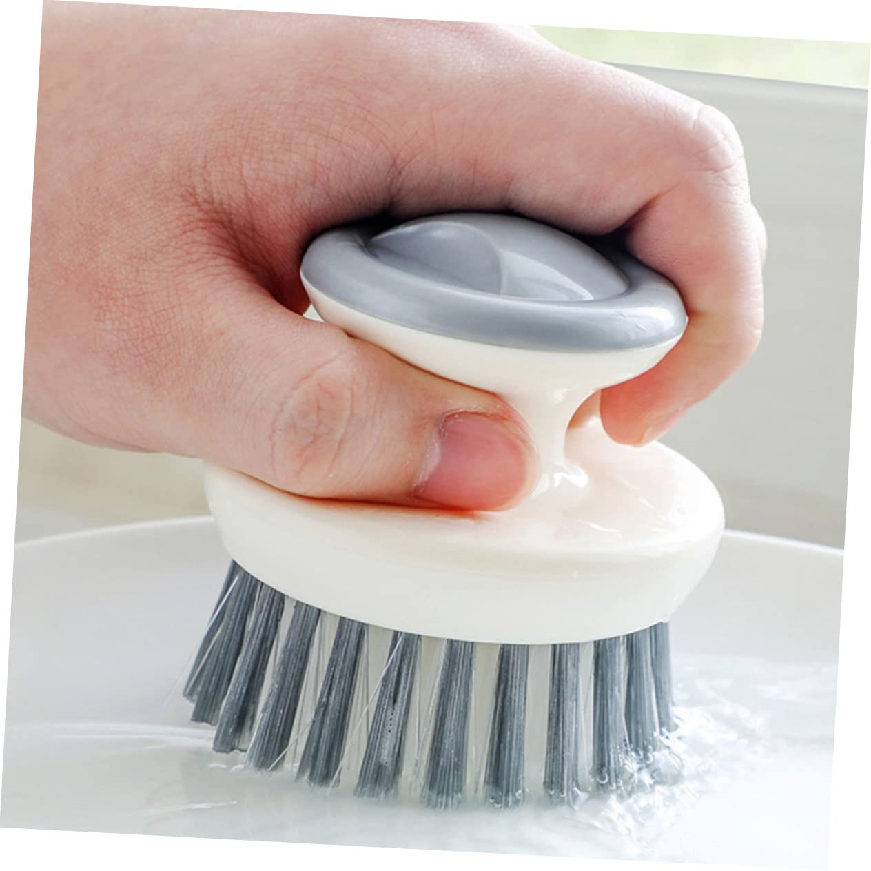 Didiseaon 2 Juegos de Esponjas para Limpiar Platos Cepillos de Cocina Cepillos Multifuncionales para Limpiar Cepillos para Platos Utensilios de Cocina 4 Unidades