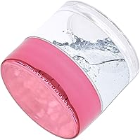 Vista 3 de Beauticom - Tarros redondos de plástico transparente de doble pared a prueba de fugas de 0.25 oz/0.2 fl oz (0.23 fl oz) con tapas superiores planas