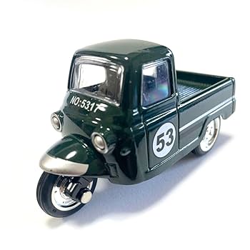 Amazon.co.jp: オート三輪 ミニカー 三輪自動車 mini car レトロ