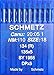 Schmetz, 10 aghi con testa rotonda per macchina da cucire, sistema 134 (R) Industriale, misura:110.