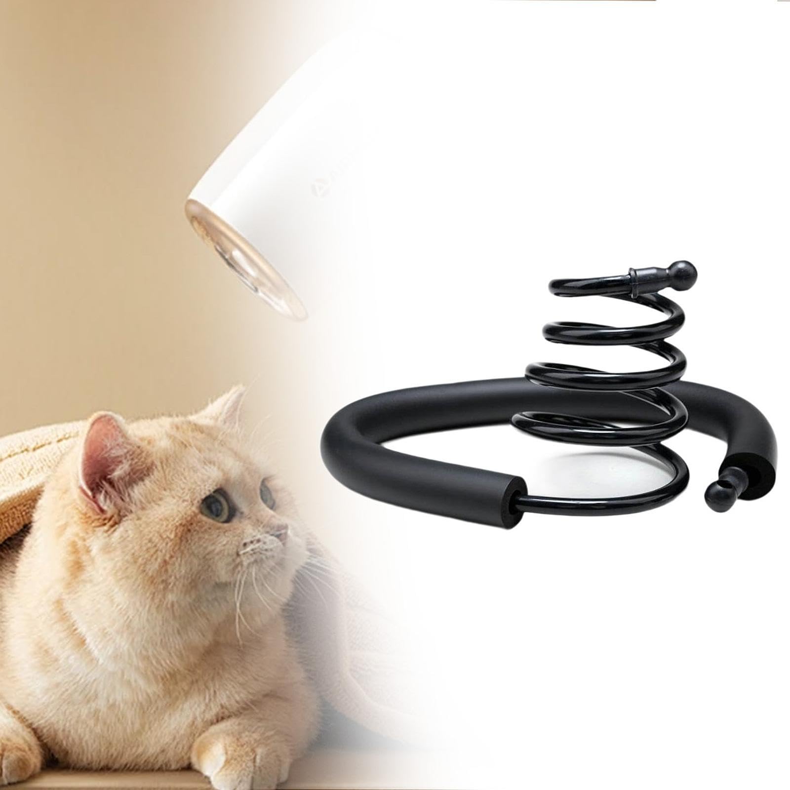 Colcolo Support de sèche-Cheveux de Poils de Chien Suspendus, Noir