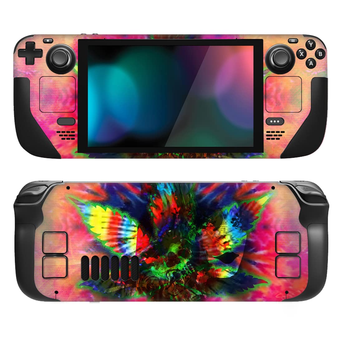 PlayVital Kit de Calcomanía Completa Protectora para Steam Deck LCD - Vinilos Skin Sticker Adhesivo, Pegatinas Personalizadas de Protección para Steam Deck OLED (Amanecer) — view 31
