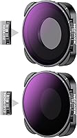 Vista 11 de NEEWER ND - Juego de filtros compatibles con GoPro Hero 12 Hero 11 Hero 10 9 Black, paquete de 4 (ND8 ND16 ND32 CPL) multicapa HD, delgado, densidad