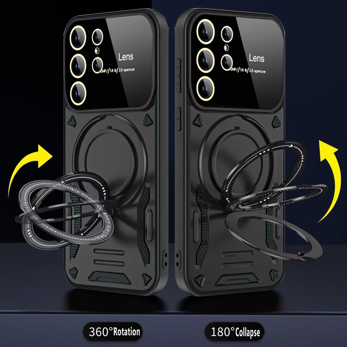 KANSi Coque pour Xiaomi Redmi Note 11 Pro/Note 11 Pro 5G, Verre Trempé