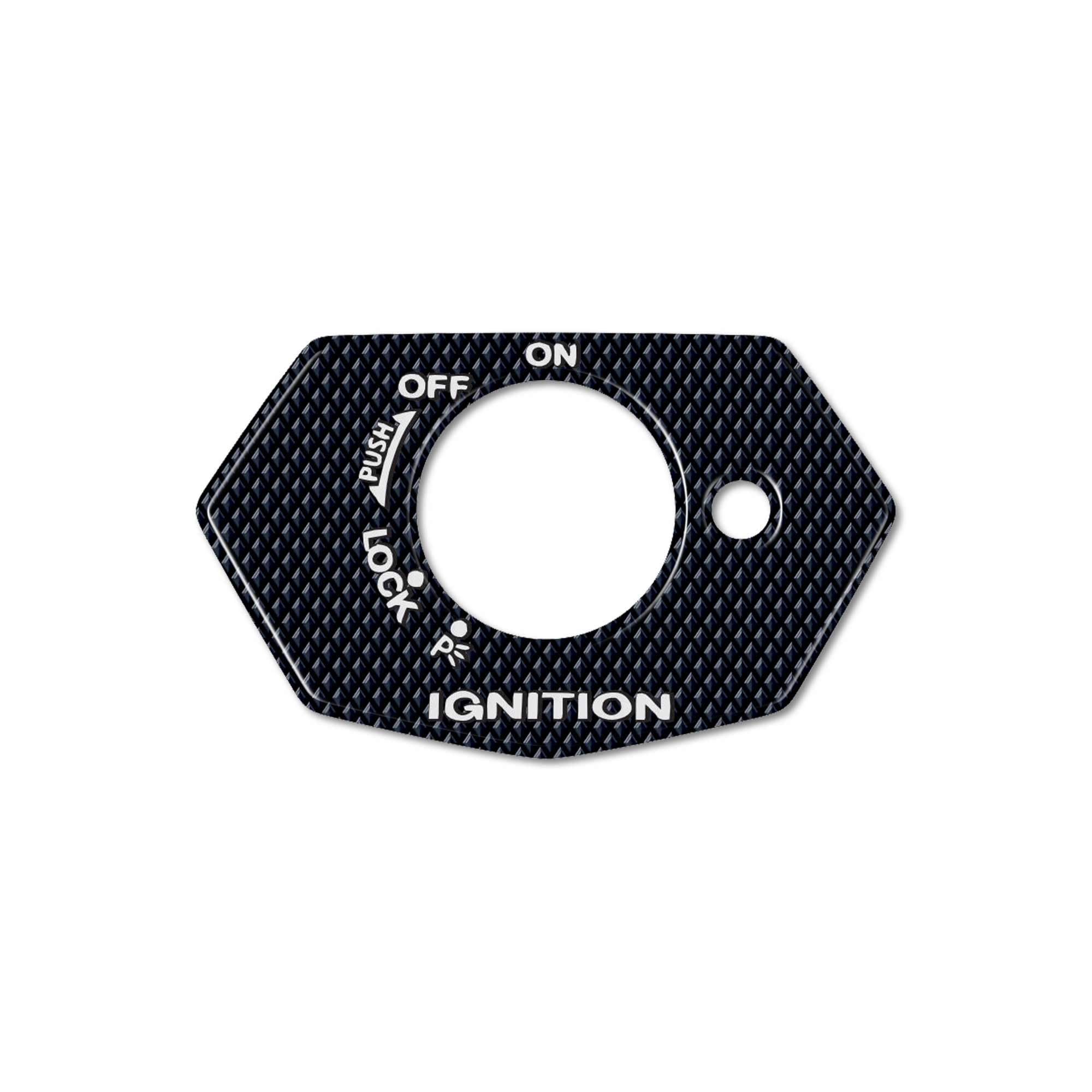 labelbike - 3D Gel Resin Sticker Motorcycle Key Ignition Zone Protection Compatible with Suzuki V-Strom 800DE 2023