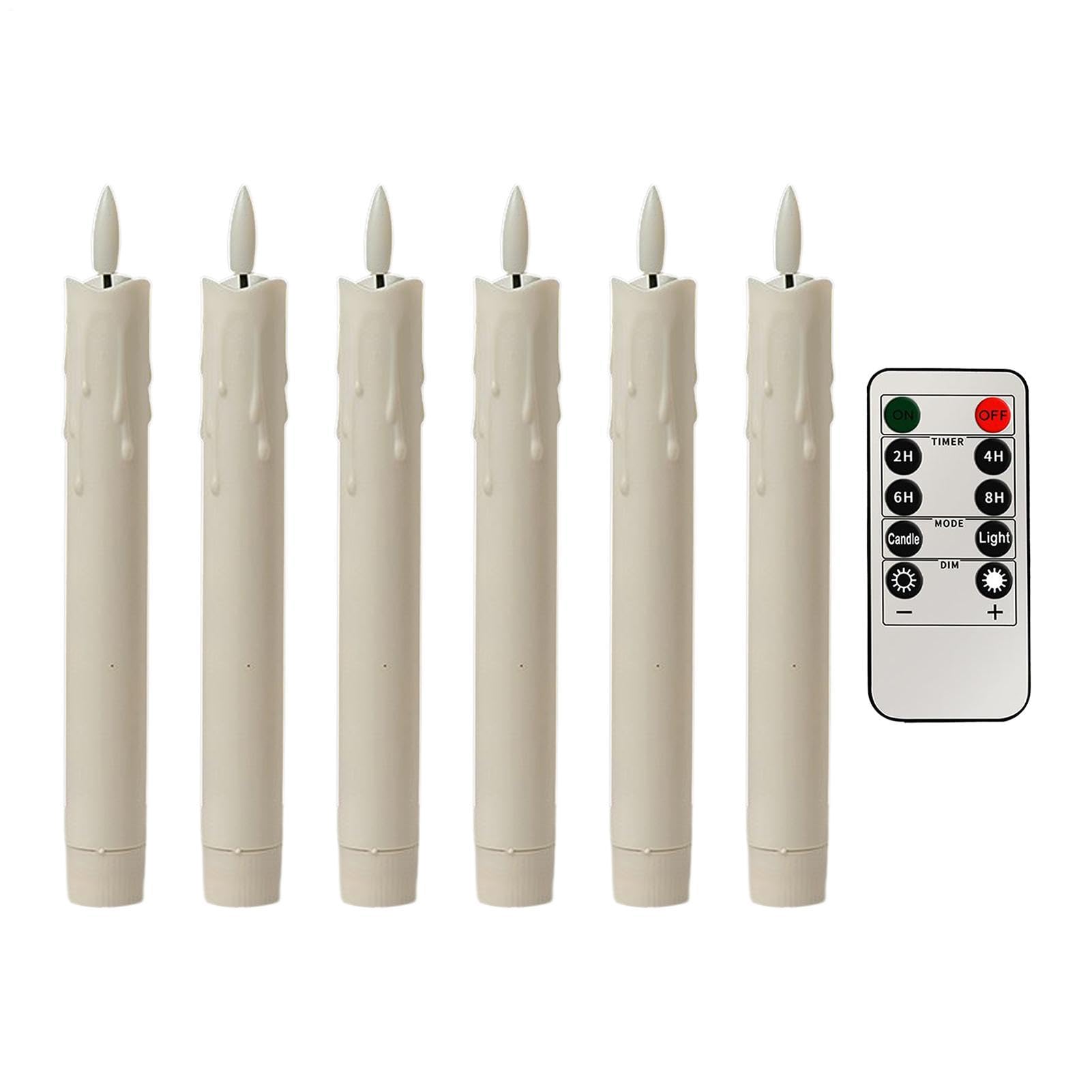 Velas efecto llamas para interiores salones y dormitorios con mando 8