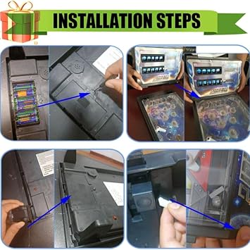 Desk Pinball Game for Adults - Electronic Table Toy with Sound Effects and LED, Perfect for Office and Parties, for Kids and Adults