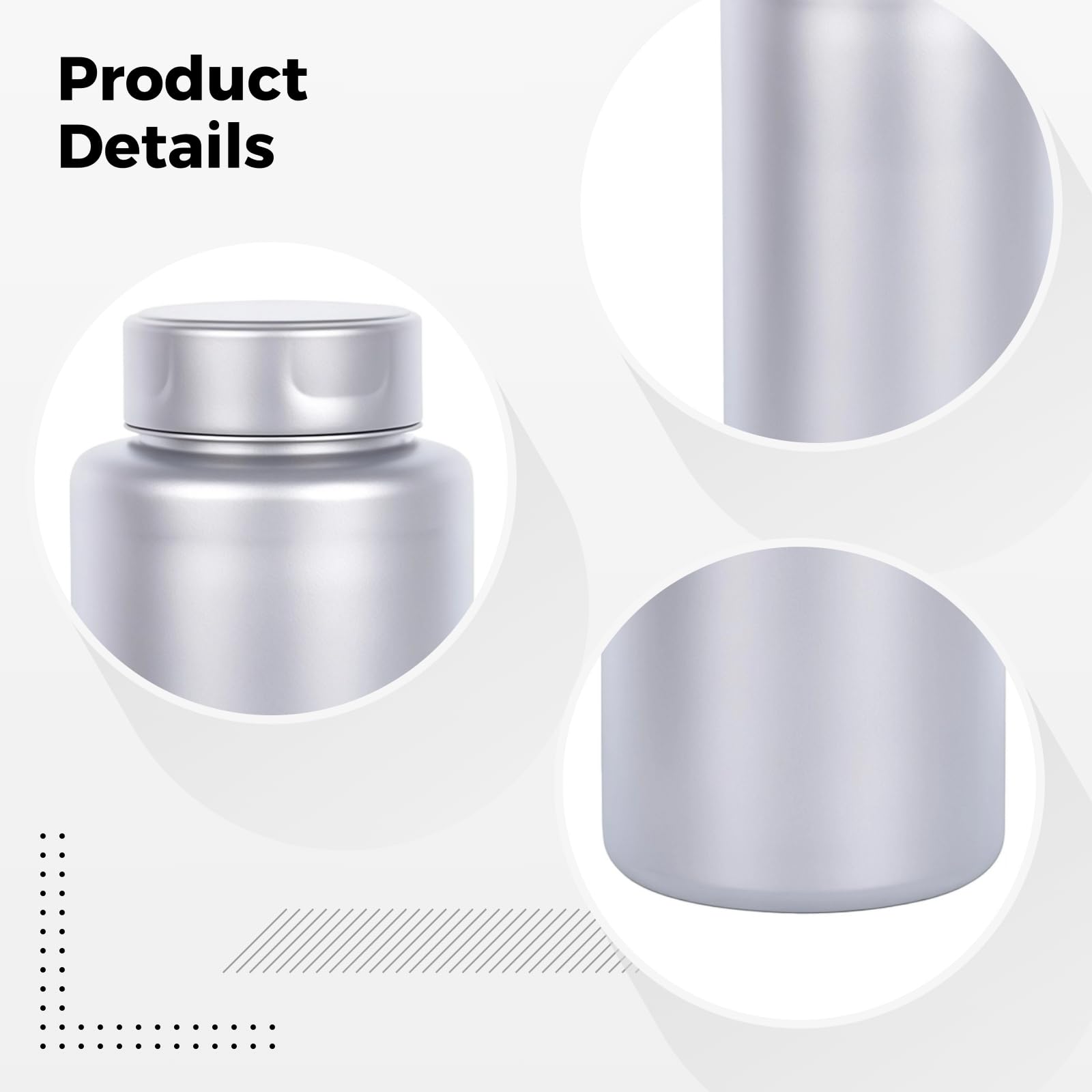 Bouteille d'eau de randonnée en titane ultra légère 700 ml, finition mate durable avec poignée amovible, légère, idéale pour la randonnée, le camping et les activités de plein air