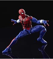Vista 8 de Marvel Legends Series Spider-Man - Figura de acción de Spider-Man: Ben Reilly, de 6 pulgadas, incluye 5 accesorios: 4 manos alternativas, 1 línea