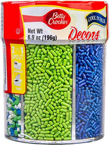 Betty Crocker 6-Cell Sprinkles Cool In Blue, 6.9 Oz #TOP10