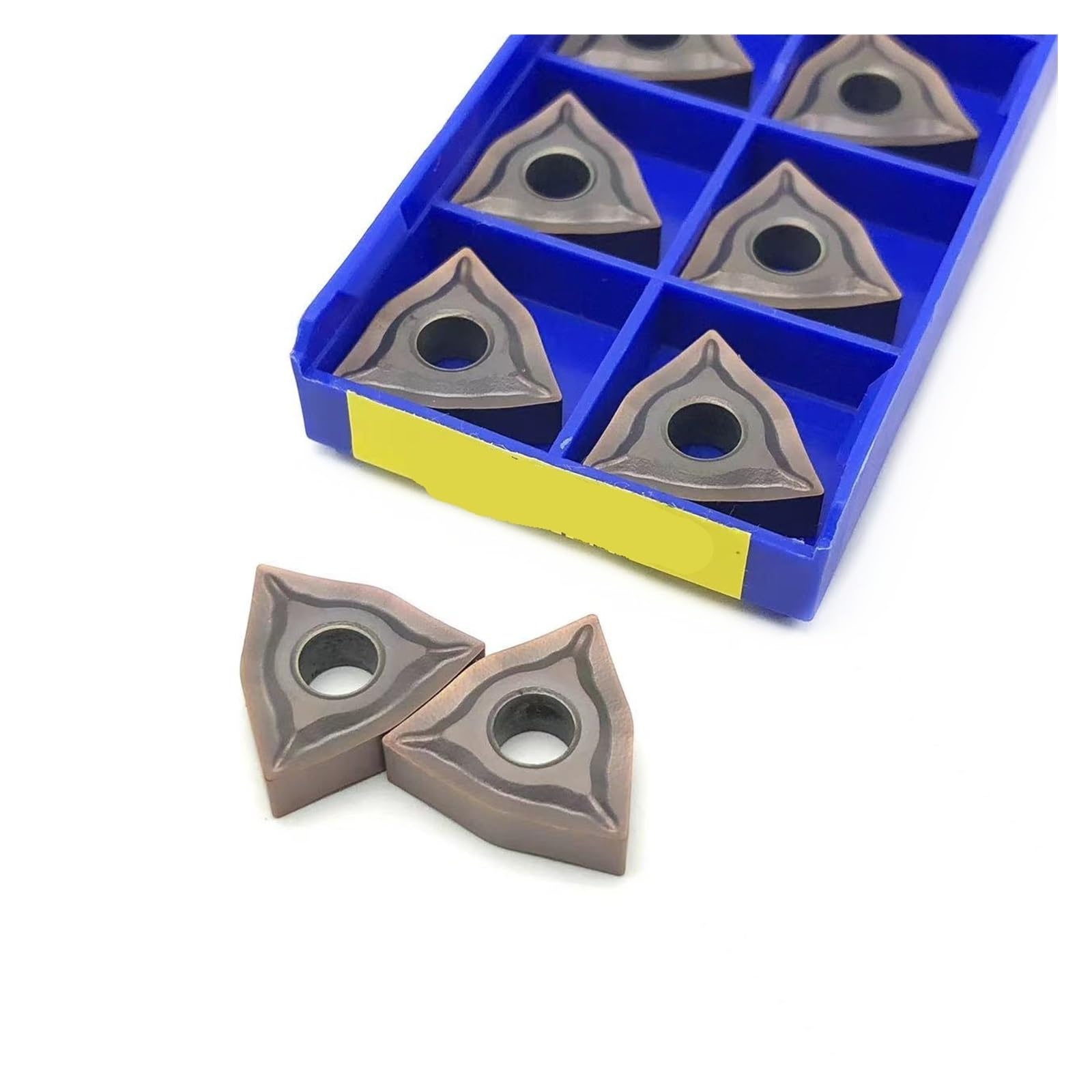 Inserts WNMG080408 YBG205 carbure pour coupe stable sur acier inox
