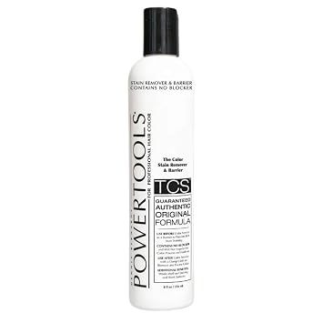 POWERTOOLS TCS, The Original Color Stain Remover 10 Fl Oz | Shake Well & Apply Prior To Hair Color As A Barrier | Does Not Interfere With Color Process 1