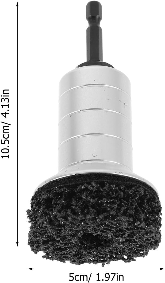 Wheel Hub Grinding Tool Kit with Metal Polishing Pads for Rust Removal and Polishing and Brake Disc Maintenance and Cleaning for Car Wheel Hub