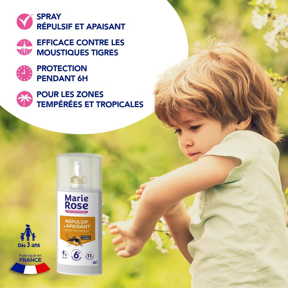 Marie Rose Anti-Mosquitoes Repellent and Soothing 100ml, 100 ml (Pack of 1) - Image 4