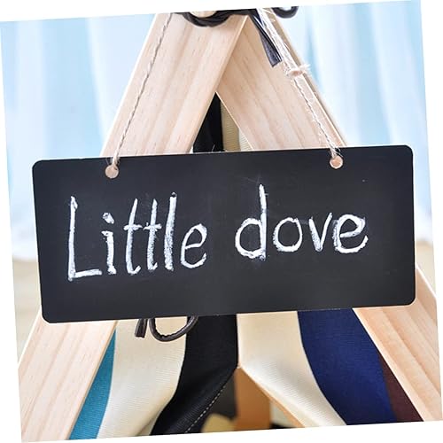 Miniatura 4 de Pizarra colgante borrable, letreros de mensajes pequeños para cafetería, fiesta, oficina