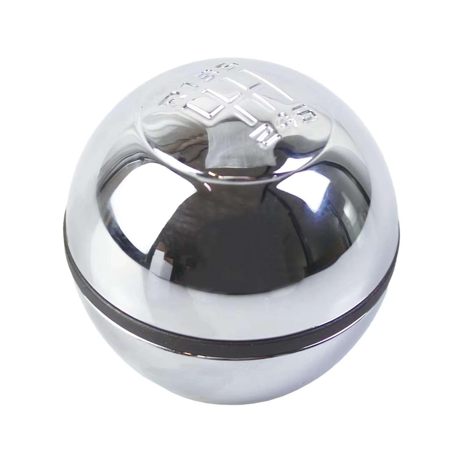 Ppxbfd 6 Speed Chrome Shift Gear Lever Knob 50294565 55346345 For Alfa For Romeo For Giulietta 2010-2020 6 Speed Gear Stick Shift Knob Lever Change Car Shift Gear Knob Handle(6 Speed Chrome)