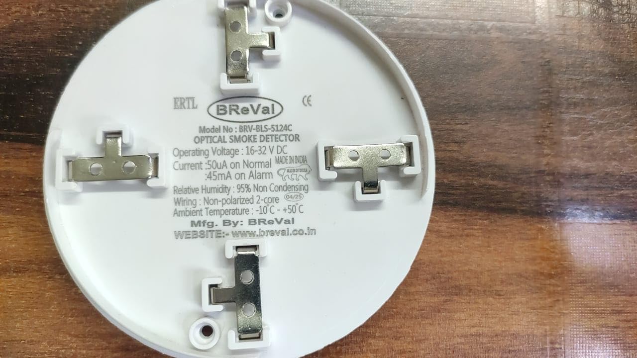 BReVal Optical Smoke Detector 1