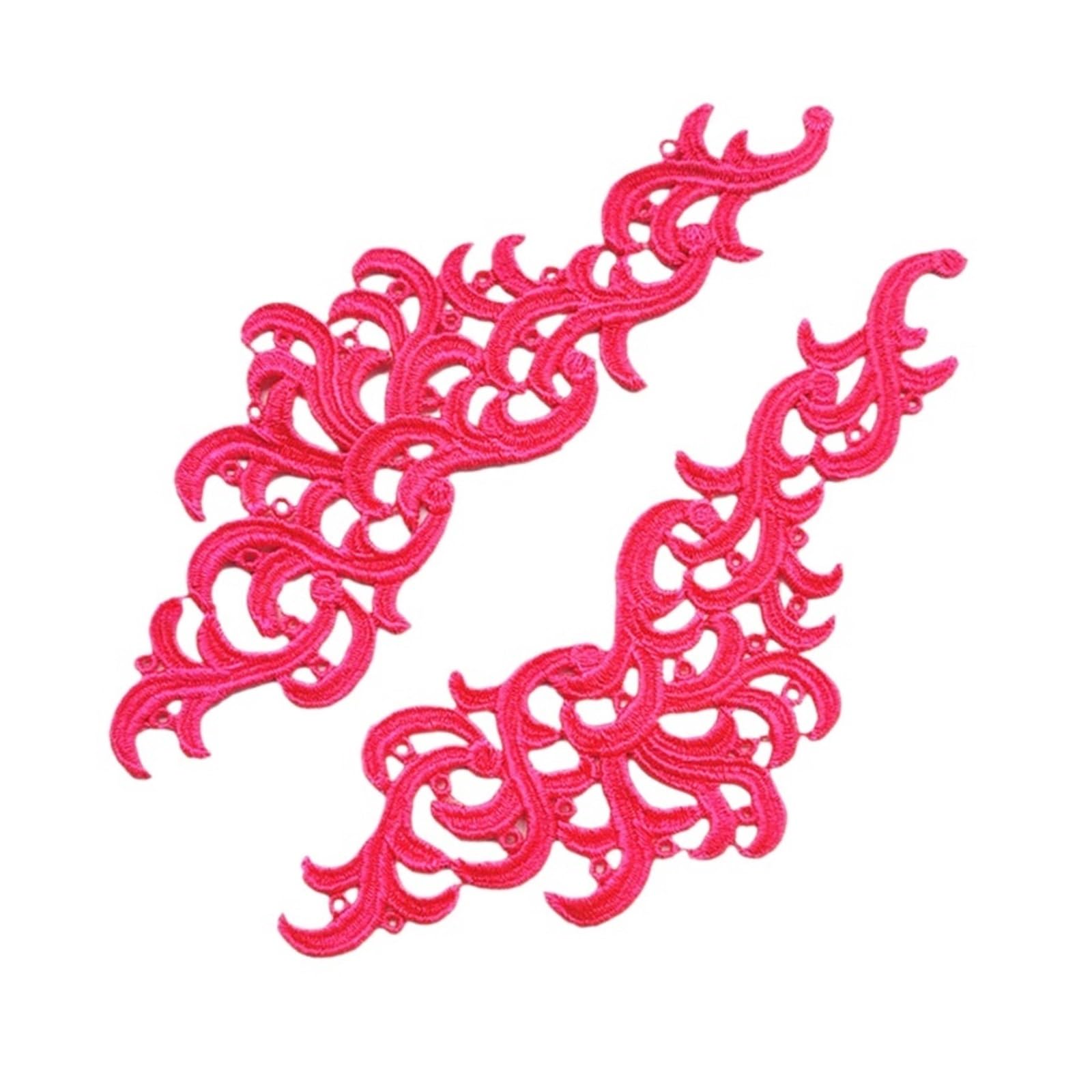 Appliques de dentelle 3D brodées pour confectionner des costumes de ballet Da001