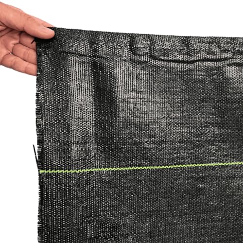 Rafia 4,20x38M De Solo Preto Para o Cultivo De Plantas