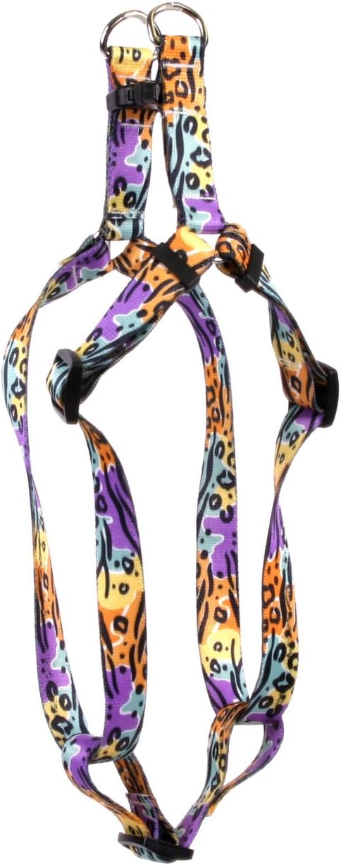 Yellow Dog Design Safari Step-in Dog Harness, Medium-3/4 Wide and fits Chest Circumference of 15 to 25"